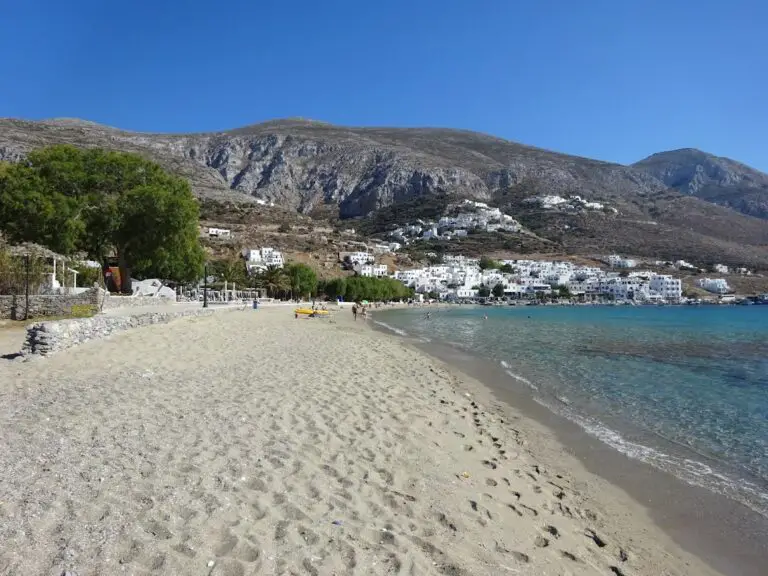 Parikia Beach in Paros